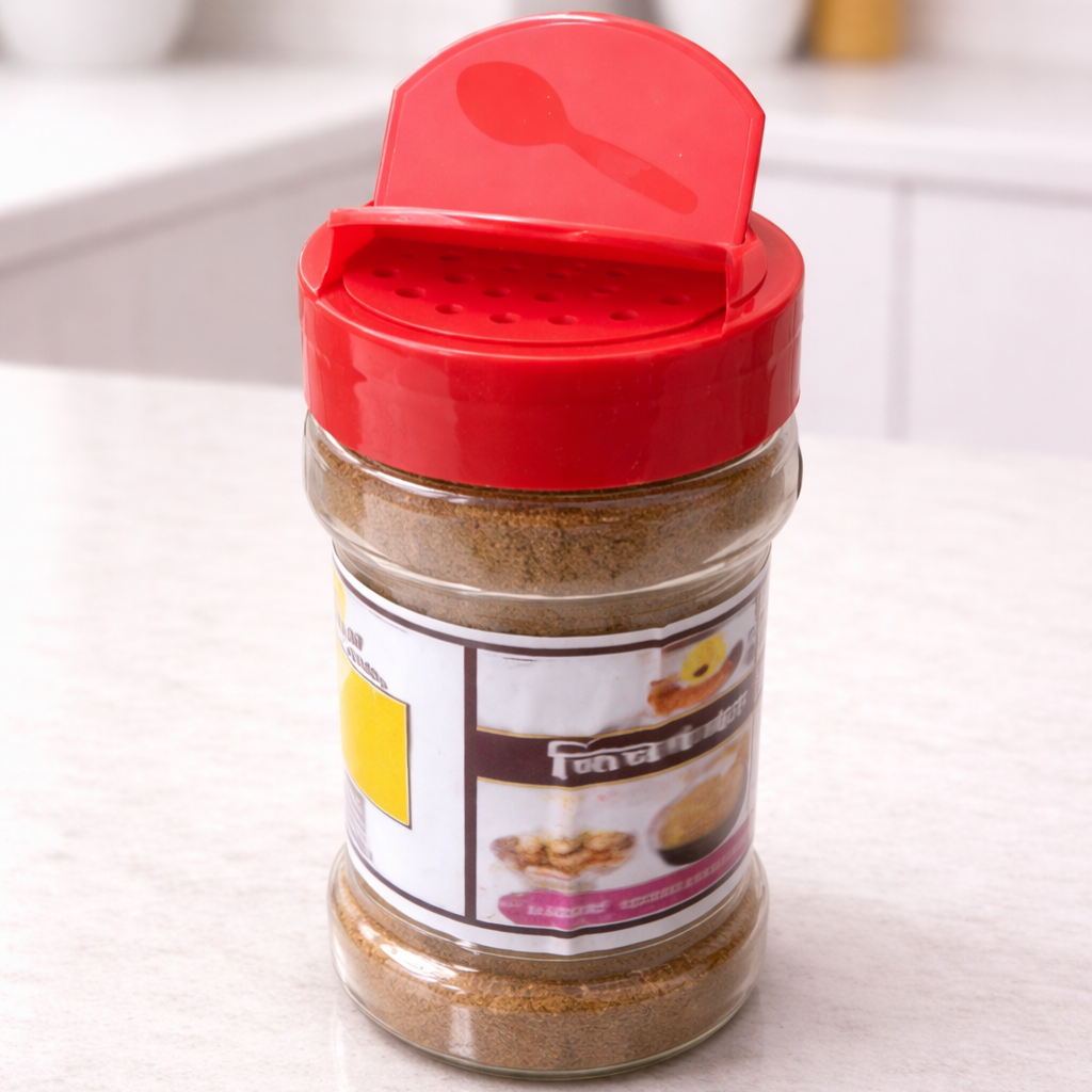 Sprinkler Cap PET Spice Jar